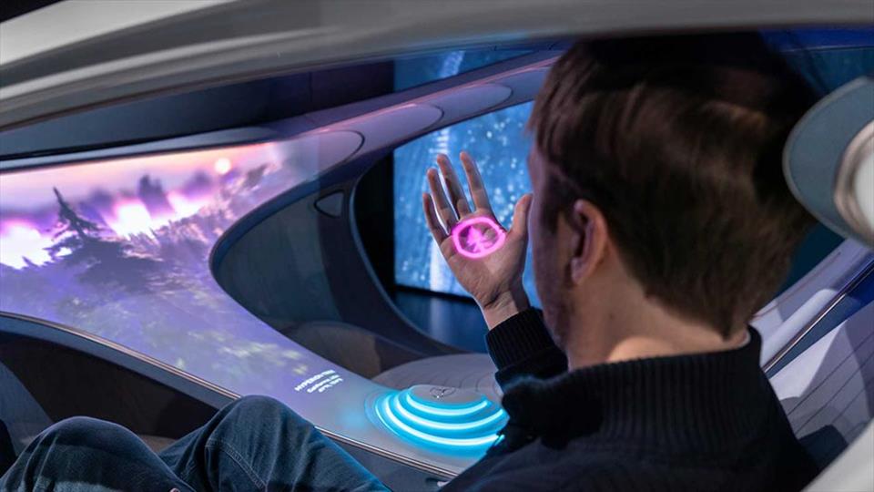 کانسپت مرسدس‌بنز Vision AVTR در CES 2020 