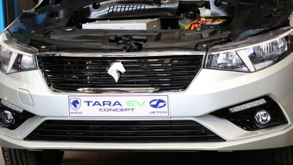 مشخصات تارا برقی ایران خودرو