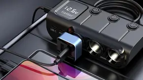 بهترین شارژر فندکی فست شارژ برای خودرو منبع سایت باما