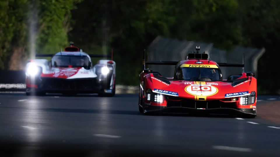 فراری قهرمان مسابقات لمان 2023