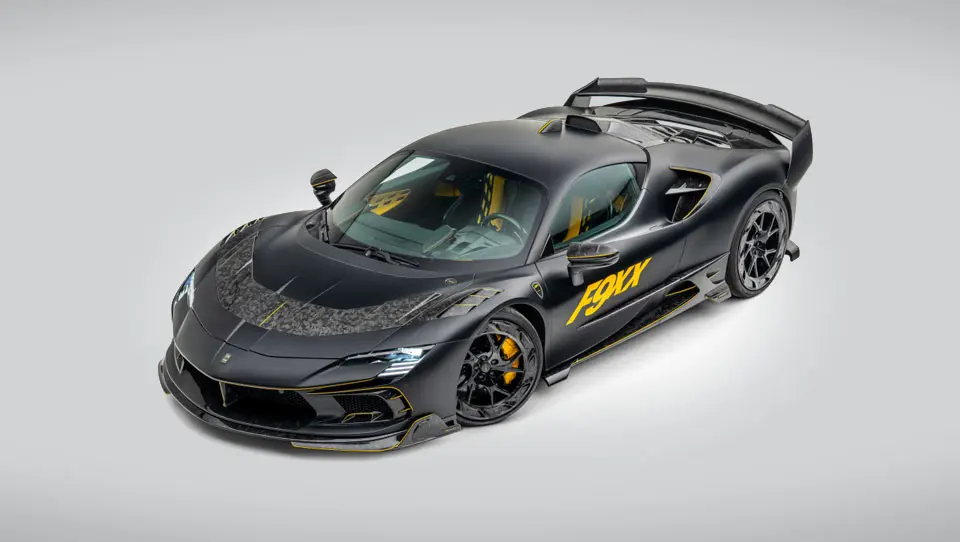 منصوري F9XX پروژه جديد تيونينگ بر پايه فراري SF90