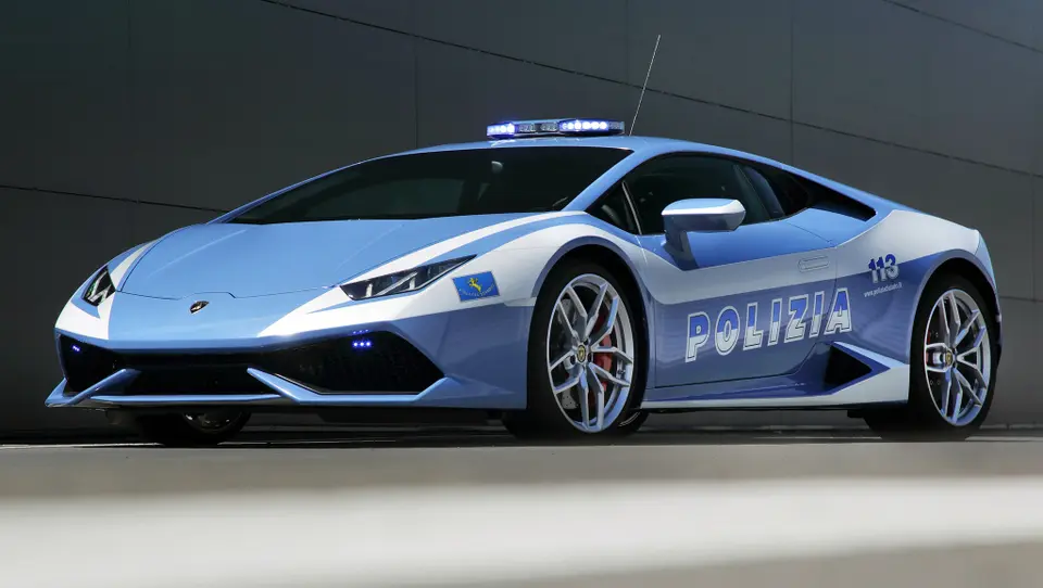 4 - لامبورگینی هوراکان Polizia