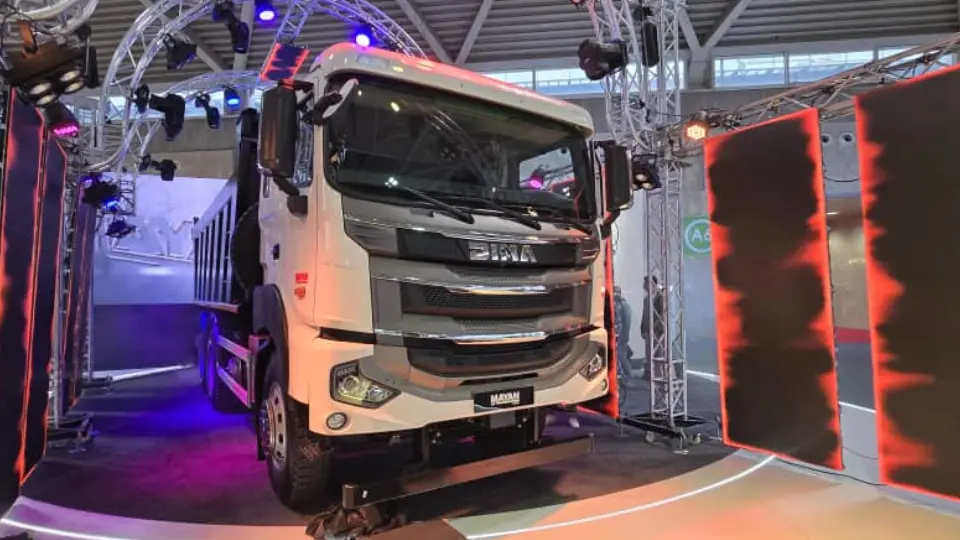 بررسي کاميون کمپرسي ديما 26 تن (Dima HR500)