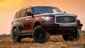 ورود اینفینیتی QX80 به رالی زنان
