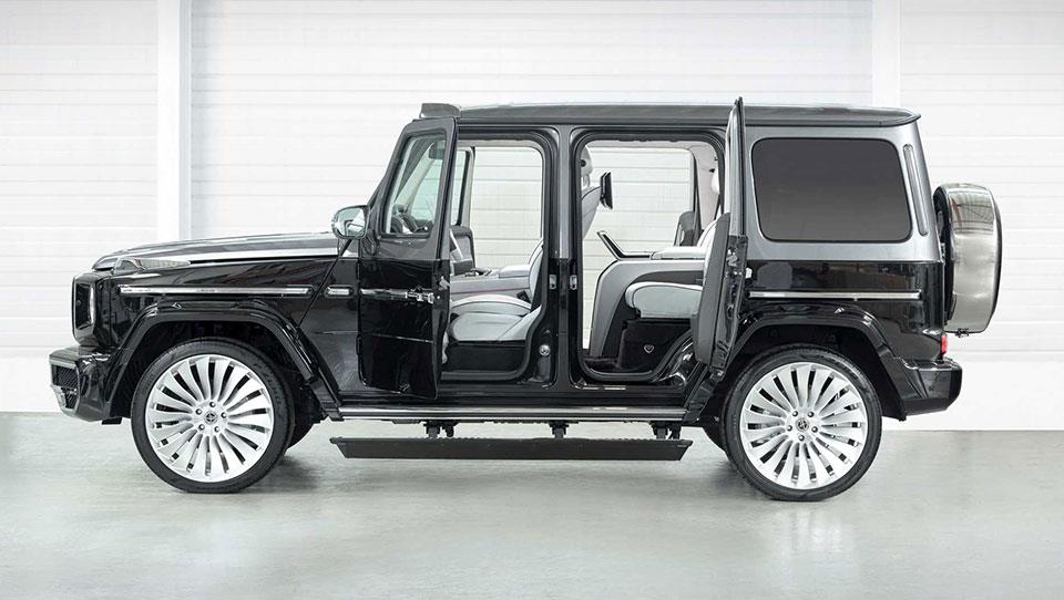 مرسدسبنز G کلاس با تیونینگ هوفله