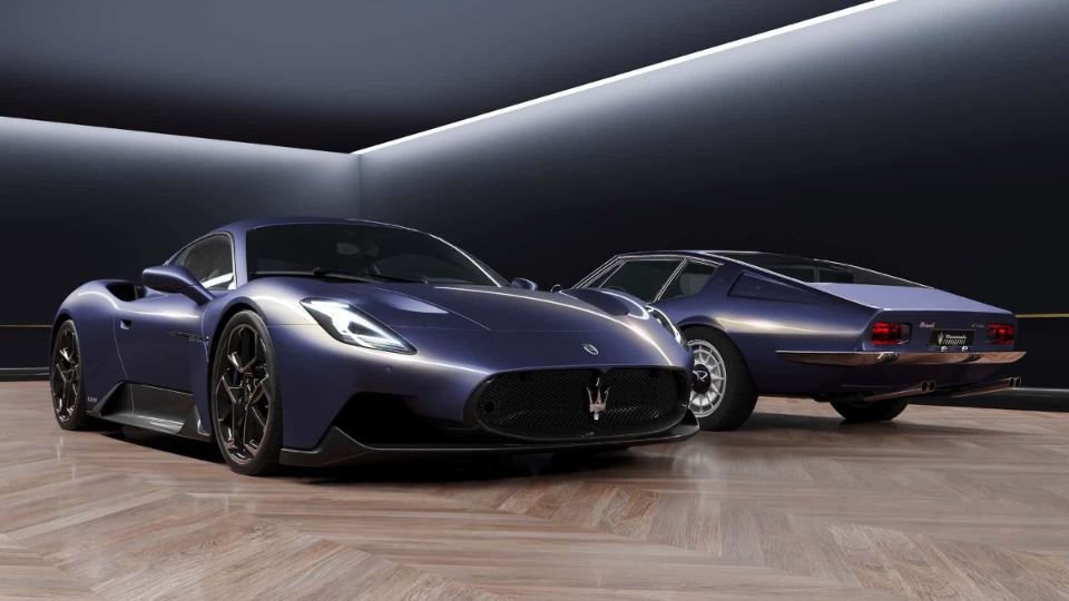 رنگ جدید مازراتی MC20