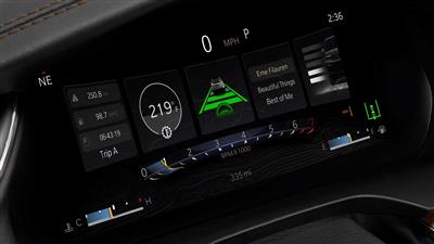 نمایشگر پشت آمپر جیپ گرند چروکی L مدل 2021