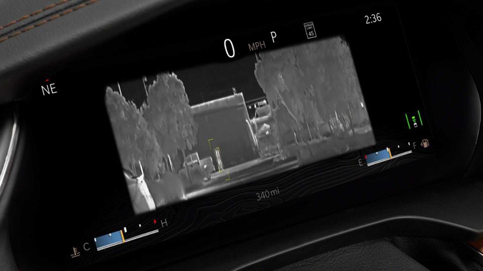 دوربین دید در شب جیپ گرند چروکی L مدل 2021