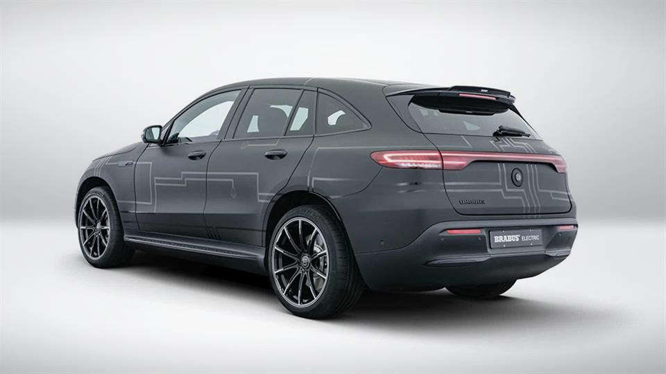 تقویت مرسدس‌بنز EQC توسط برابوس