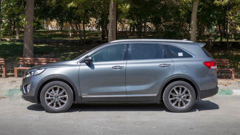 طراحی نمای کنار کیا سورنتو