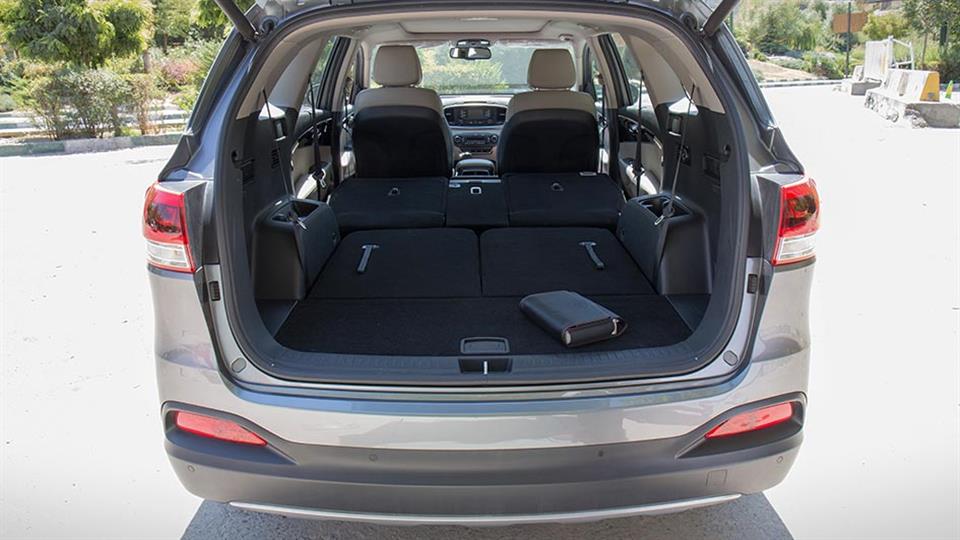 ردیف دوم و سوم صندلی‌های کیا سورنتو 2017