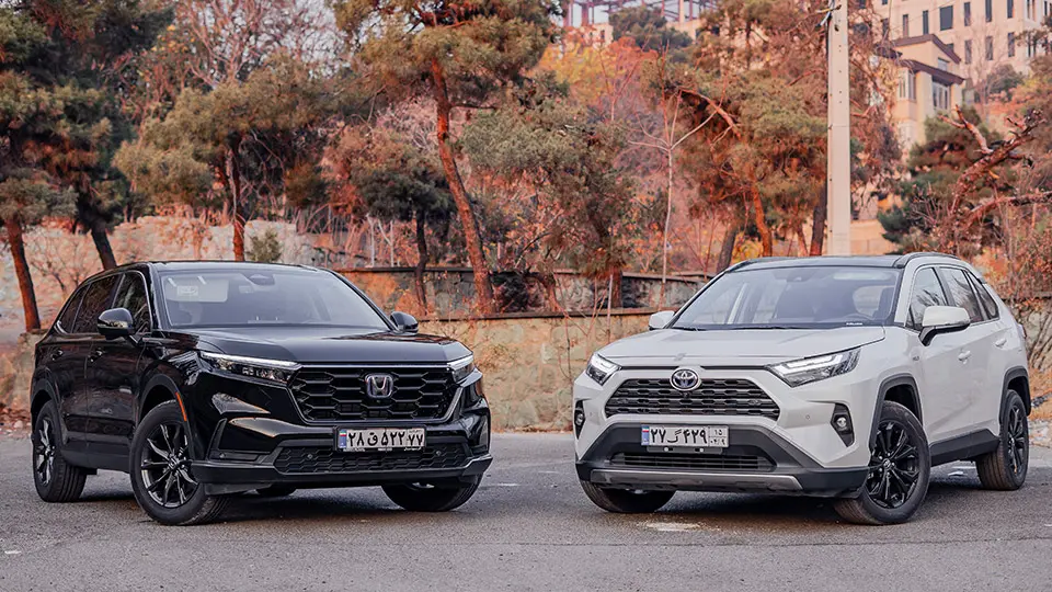 مقايسه هوندا CR-V هيبريدي و تويوتا RAV4 هيبريدي