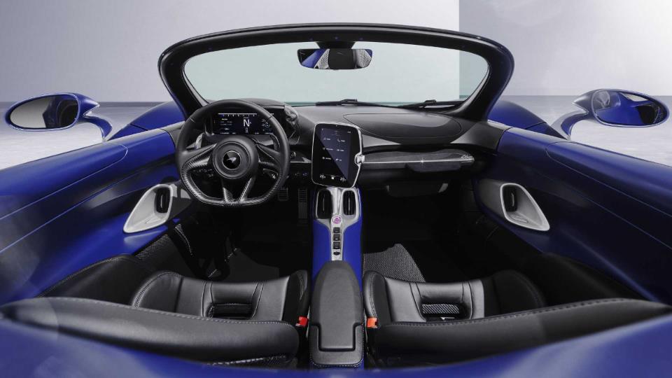 مک‌لارن الوا با شیشه اضافه