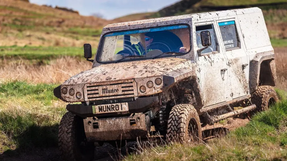 مانرو EV شاسي بلندي برقي براي آفرود