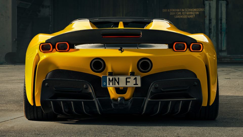 تیونینگ فراری SF90 اسپایدر توسط نوویتک