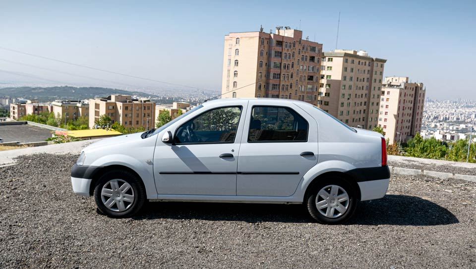 طراحی نمای کنار رنو تندر 90