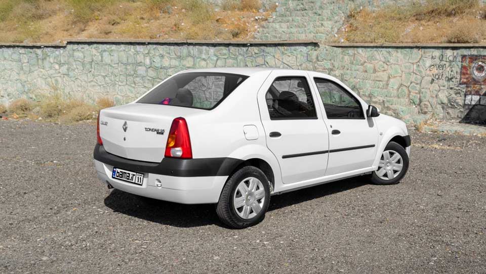 طراحی نمای عقب رنو تندر 90