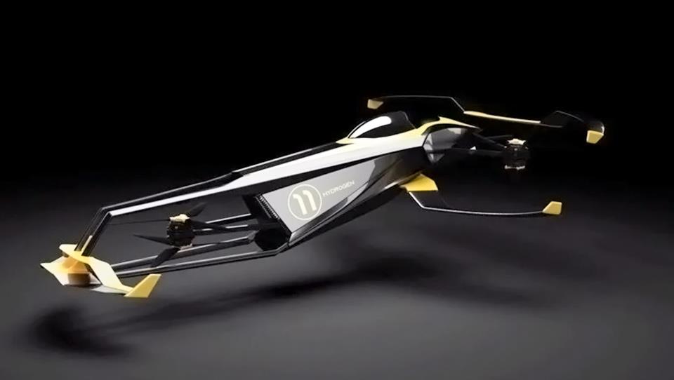 کارکوپتر خودروی مسابقه‌ای پرنده