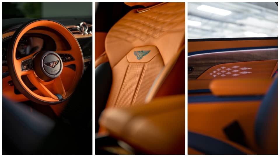 اولین بنتلی بنتایگا بدنه دو رنگ