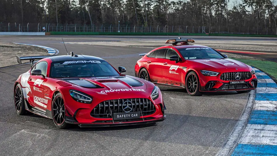 مرسدس - آامگ خودروهاي ايمني فرمول يک 2022