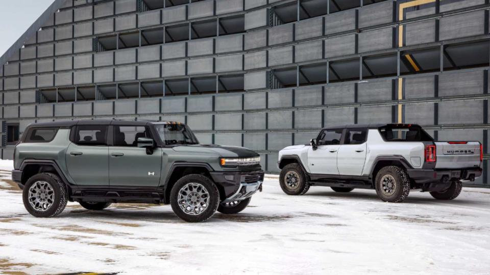 شاسی بلند و پیکاپ برقی هامر