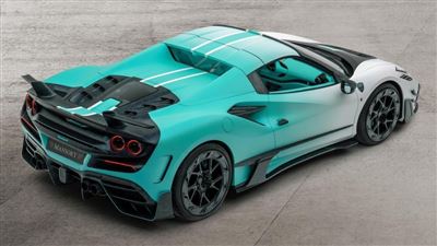 منصوری F8XX اسپایدر Tempesta Turchese