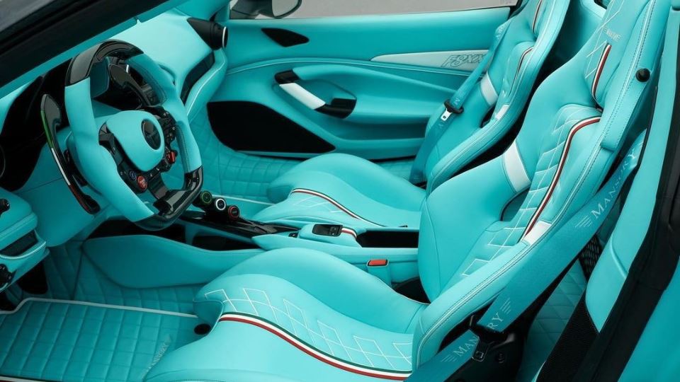 منصوری F8XX اسپایدر Tempesta Turchese