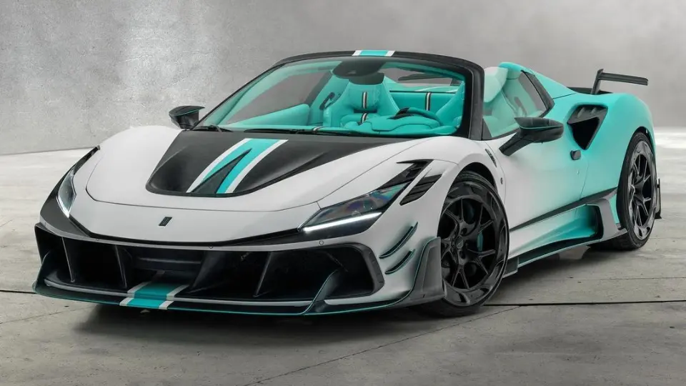 منصوري F8XX اسپايدر Tempesta Turchese