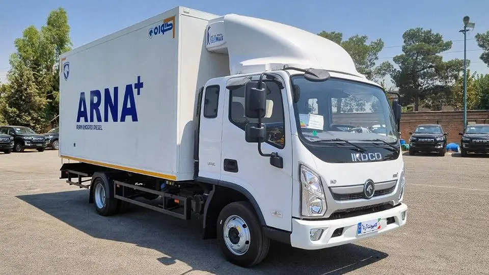 کاميونت آرنا پلاس ايران خودرو ديزل