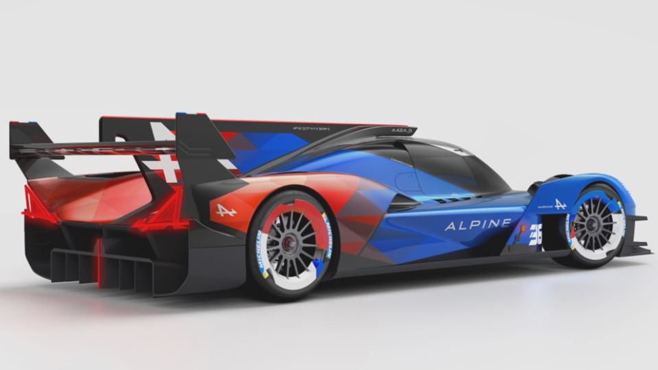 خودروی مسابقه‌ای آلپاین A424β
