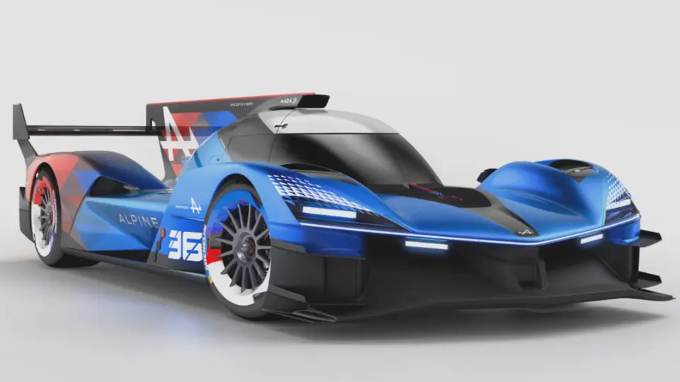 خودروي مسابقهاي آلپاين A424?