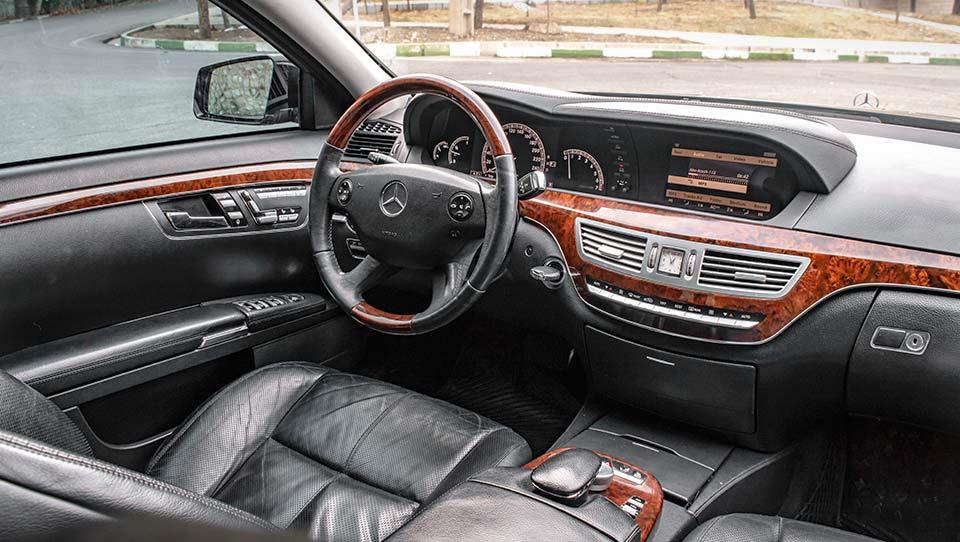 طراحی کابین مرسدس‌بنز S350