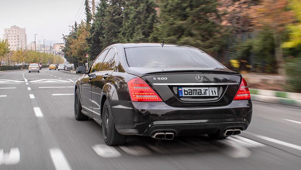 تجربه رانندگی با طراحی مرسدس‌بنز S350