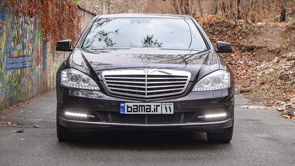 طراحی نمای جلو مرسدس‌بنز S350