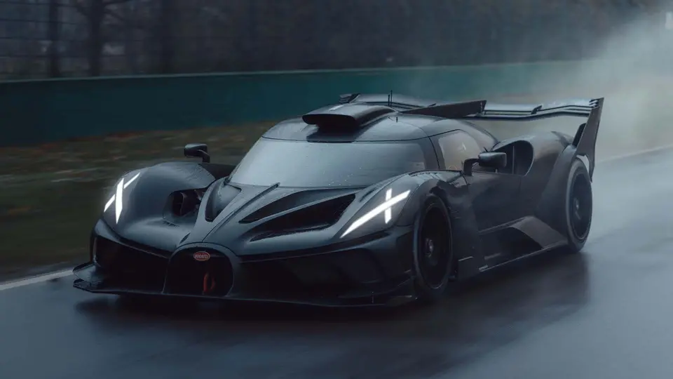 نسخه توليدي بوگاتي بوليد