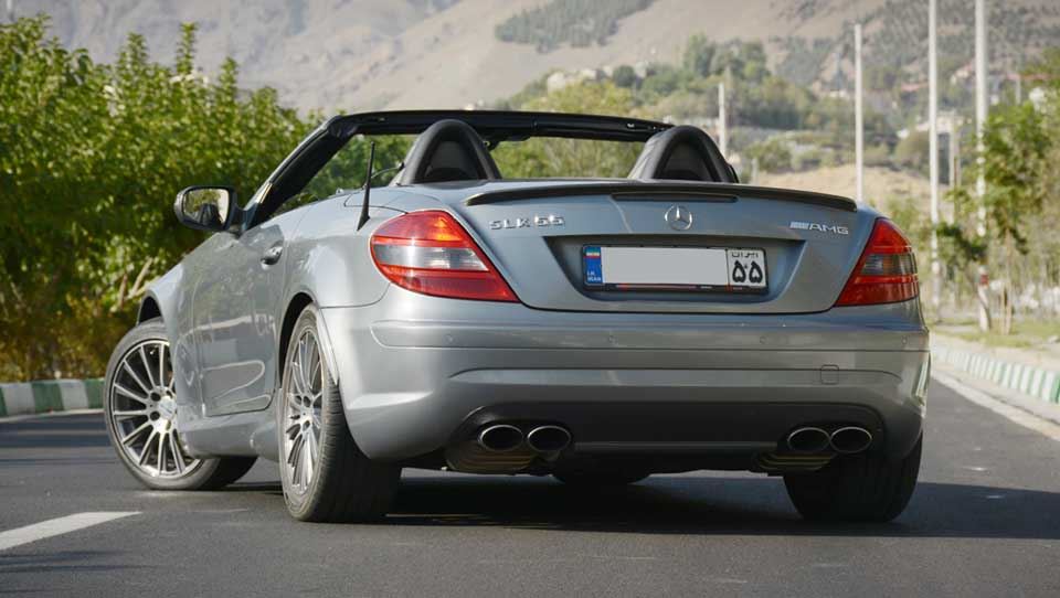 تست و بررسی مرسدس‌ بنز SLK55 AMG