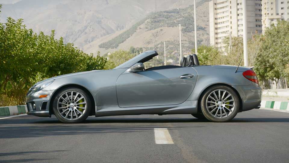 تجربه رانندگی با مرسدس بنز SLK