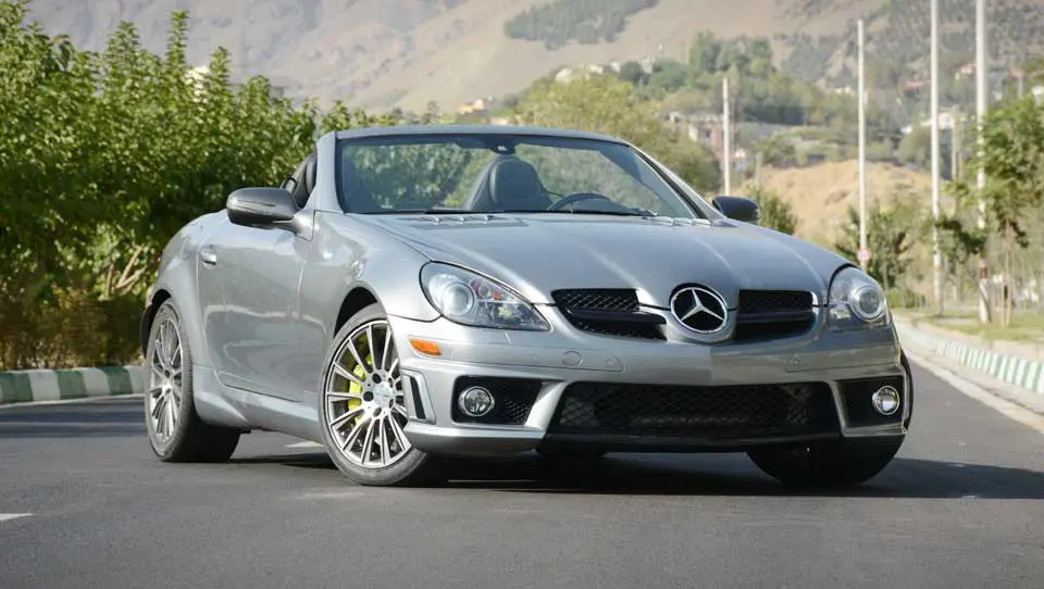 تست و بررسي مرسدس بنز SLK55 AMG