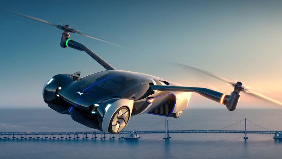 خودروی پرنده ایکس‌پنگ HT Hero