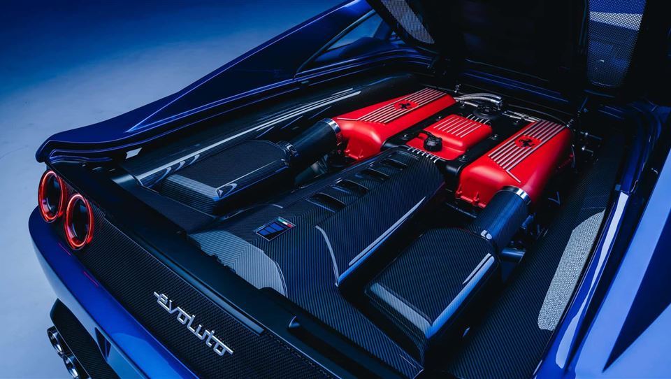 فراری 355 بازسازی شده