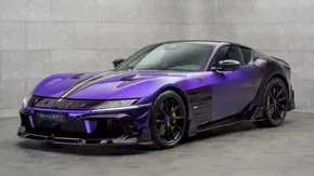 جدیدترین 12 سیلندر فراری با لباس منصوری! منبع سایت باما