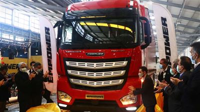 رونمایی کامیون امپاور بهمن