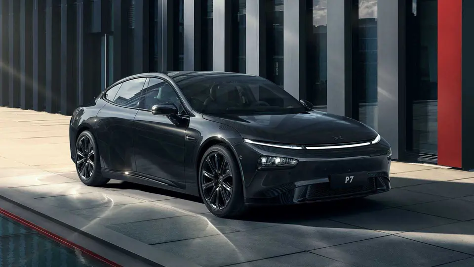 خودروي برقي چيني Xpeng P7 نسخه Black Label