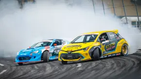 لذت دریفت با تویوتا کرولا