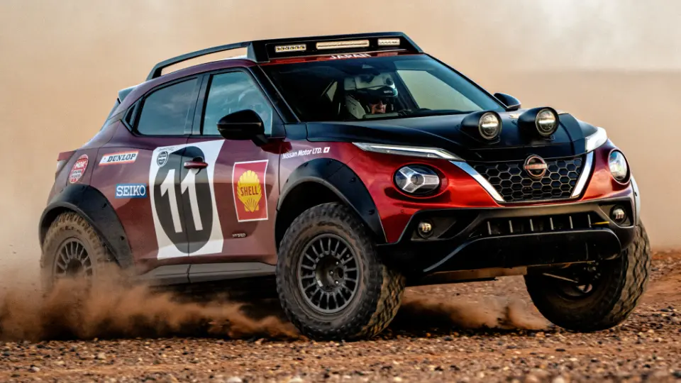 نيسان جوک هيبريد Rally Tribute