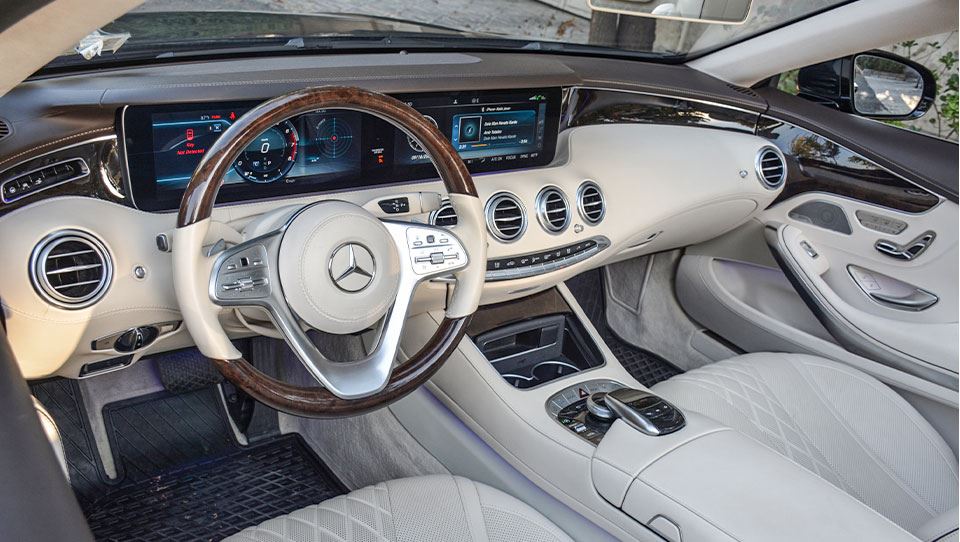 کابین مرسدس‌ بنز S560 کابریولت 2019