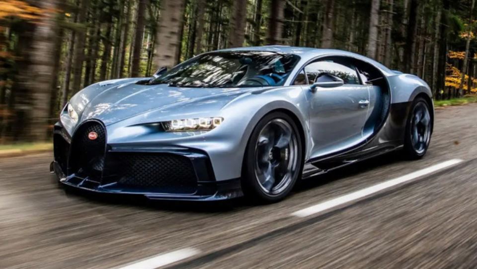 بوگاتی شیرون Profilée