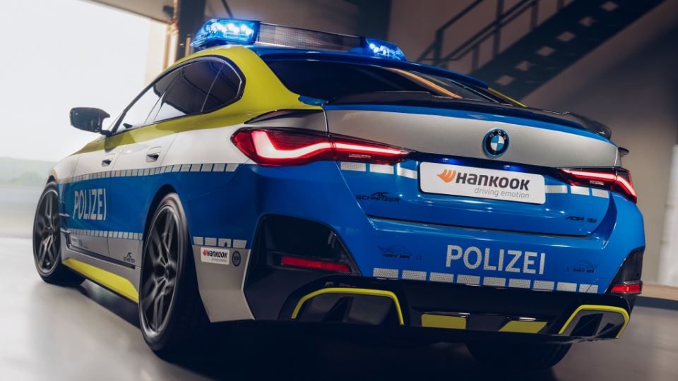 ب‌ام‌و i4 ناوگان پلیس