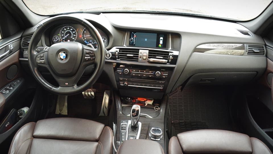کابین و امکانات ب‌ام‌و X3 مدل 2017