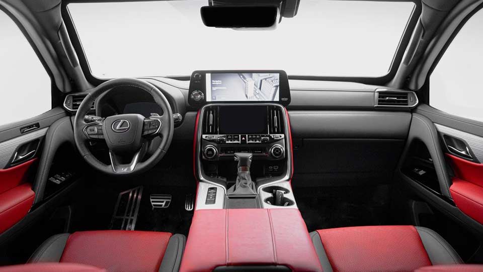 اینکاس لکسوس LX600 ضد گلوله